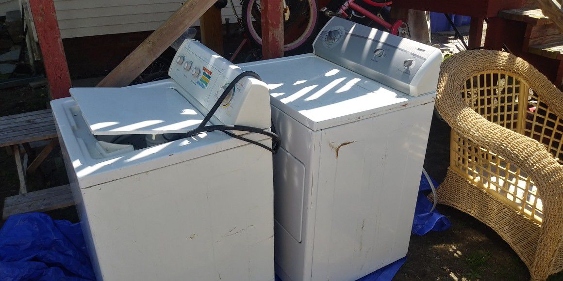 Washer and eletric dryer 220v