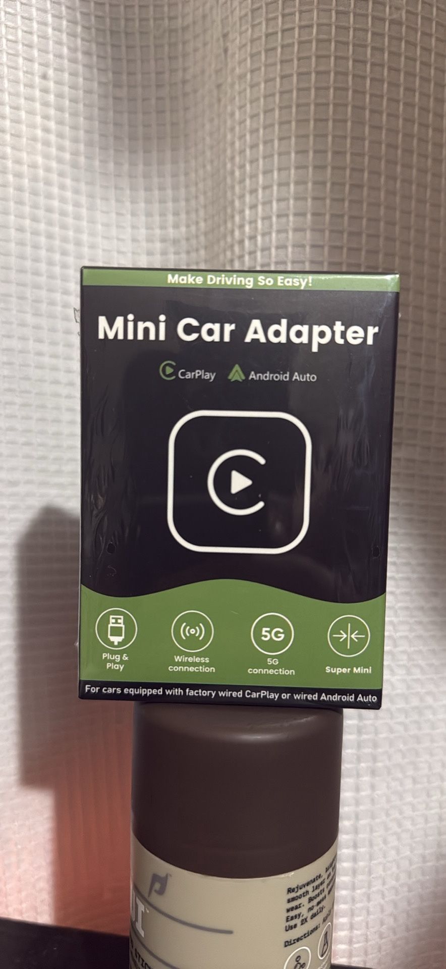 Wireless CarPlay Adapter – Plug & Play – No Wires