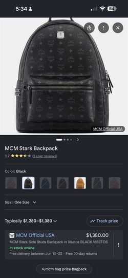 Mcm Stark backpack