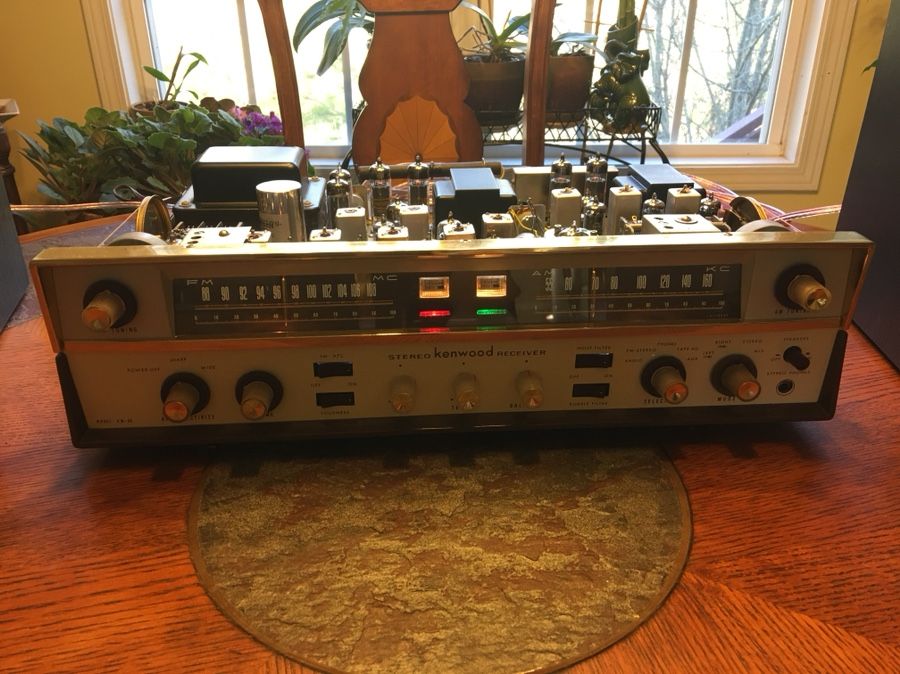 Kenwood tube receiver refurbished