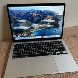 MacBook Air 13 (M1 processor)  8GB Memory Good Laptop (83% Battery )