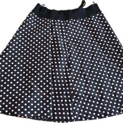 Pinko Polka Dots Skirt Made in Italy