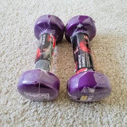 Body Sculpture Neoprene Dumbbells – 3.3 lbs (Pair)