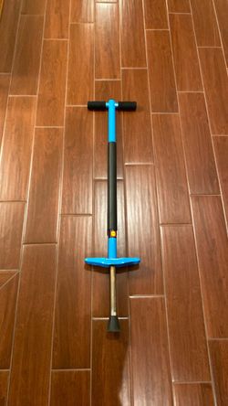 Blue Pogo Stick with Foam Grip