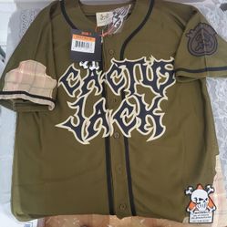 Travis Scott Cactus Jack Astroworld Baseball Jersey $130 RETAIL