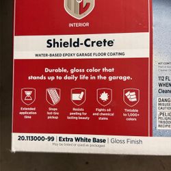 Water Based Epoxy Garage Floor Coating