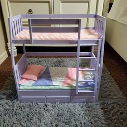 Our Generation Bunk Beds For Dolls 18"