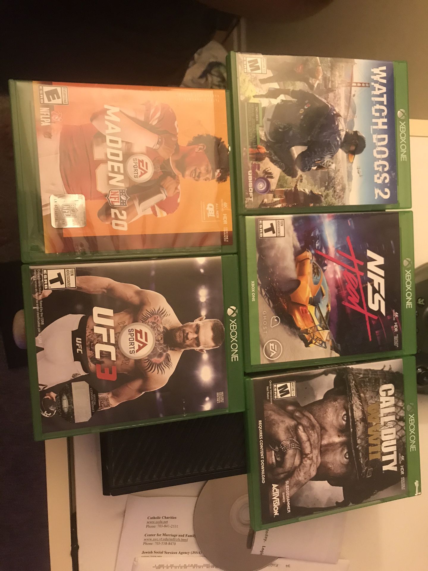Xbox one games for sale!!!