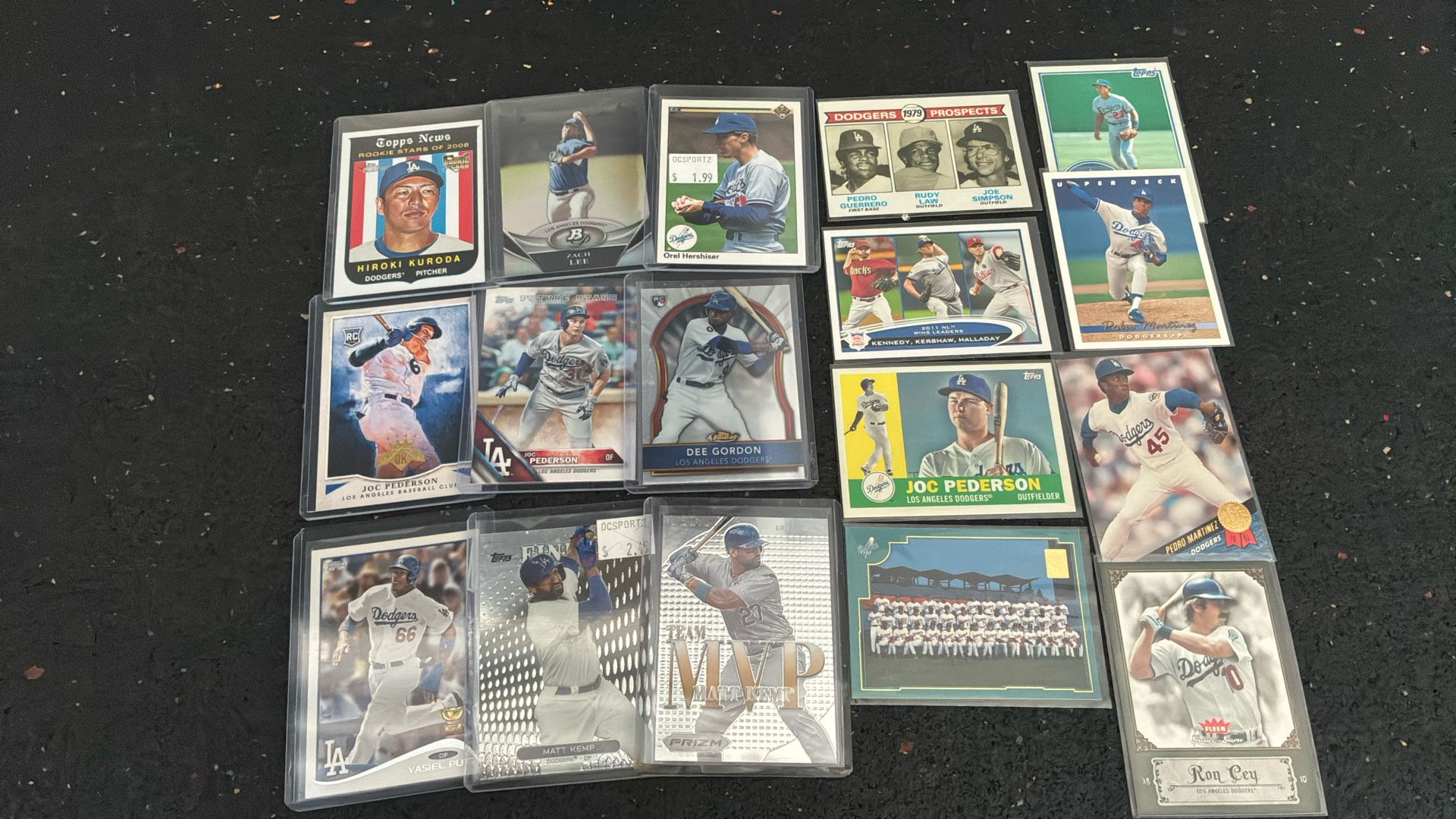 Dodgers Baseball Cards