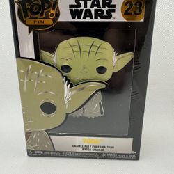 Funko POP Disney Star Wars Yoda  4'' Pin w/Removable Stand Lot of 2