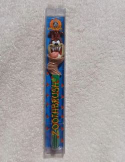 Vintage Looney tunes taz kids Zoothbrush toothbrush