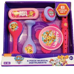 Nickelodeon Paw Patrol6 piece instrument toys Girls