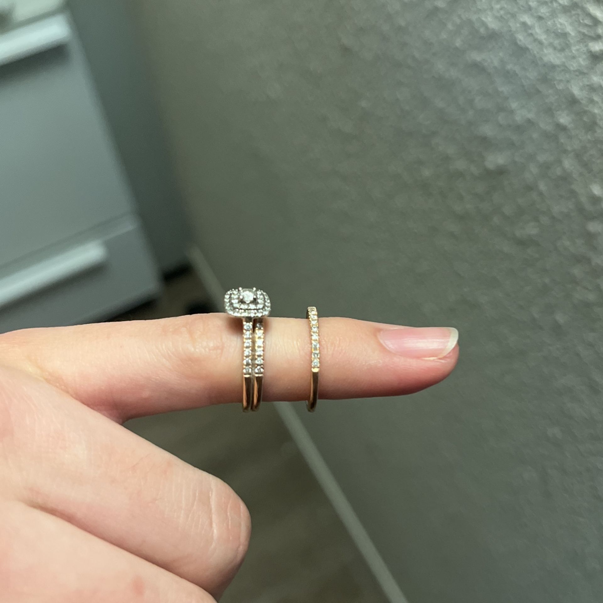 Wedding Ring with Band