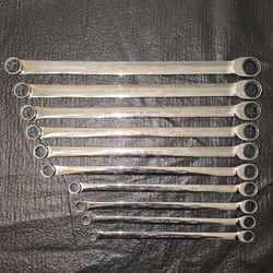 Snap-on Performance Metric Ratcheting Wrench Set (10mm–19mm) USA Made