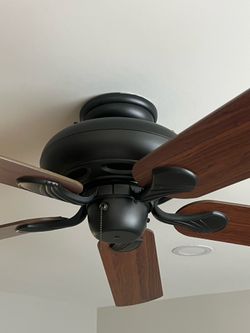 TWO,  5 blade ceiling fans