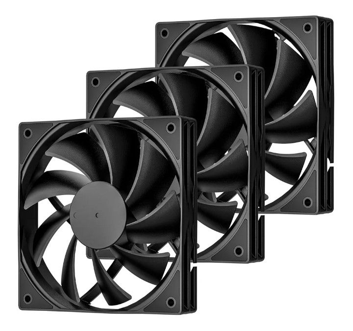 Darkrock 120mm PC Fans 3 Pack