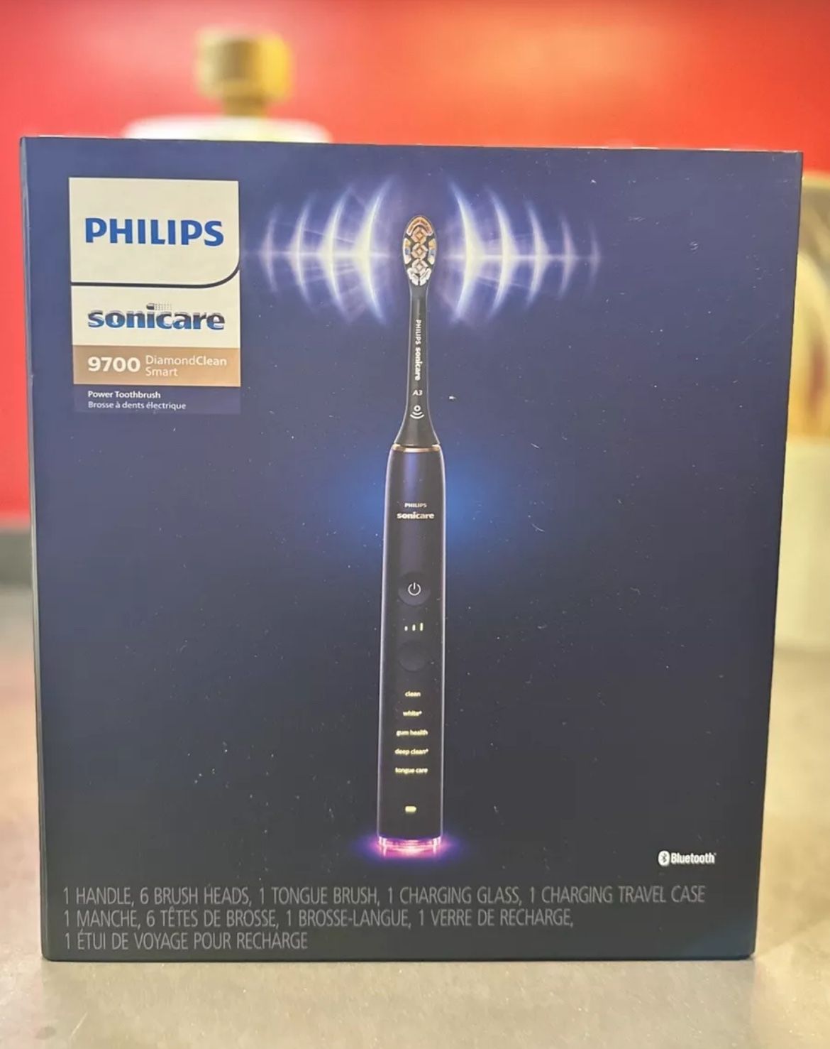 Philips Sonicare 9700 DiamondClean Smart Power Toothbrush Lunar Blue