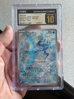 Pokemon articuno JP cgc pristine 10