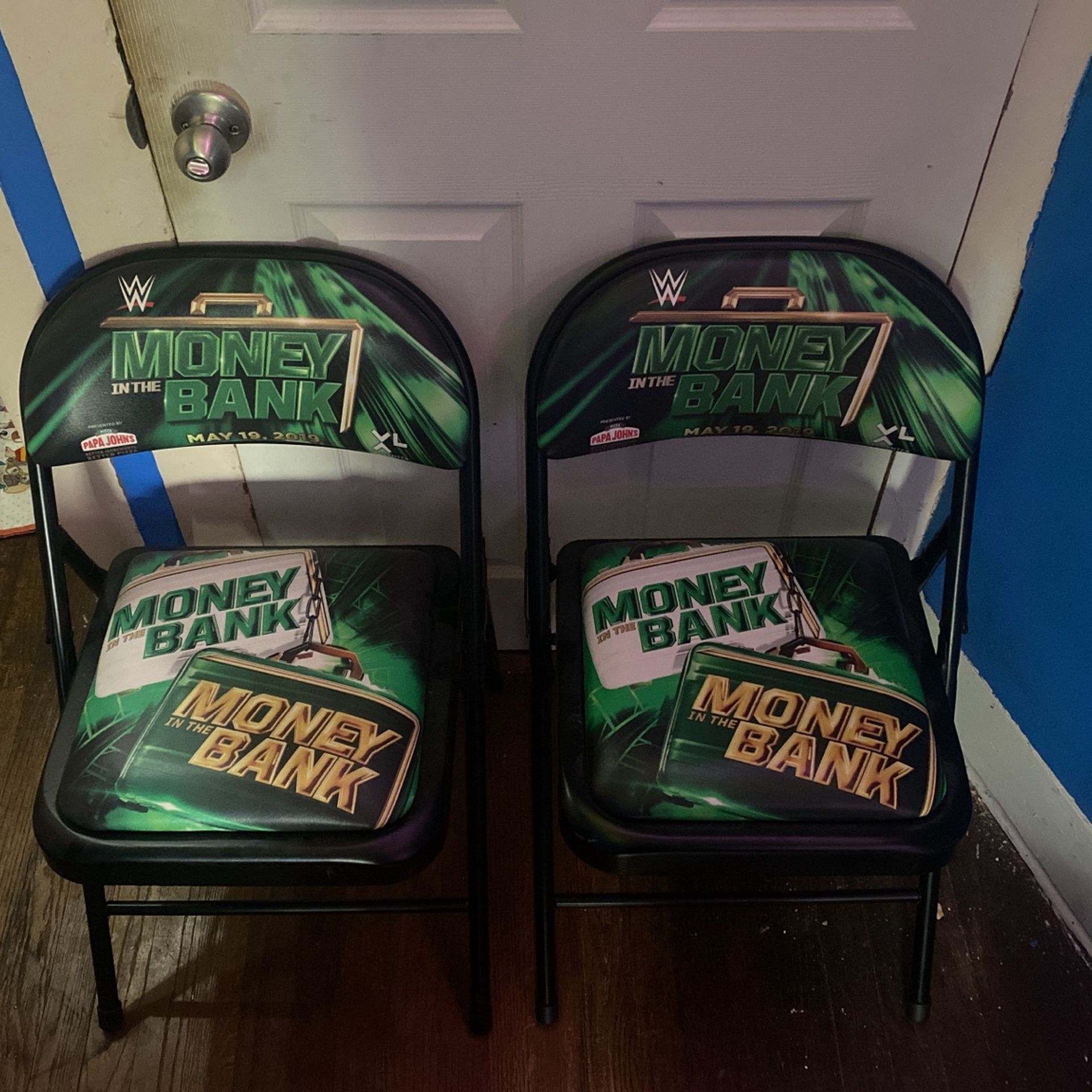 2019 MONEY AND THE BANK CHAIRS