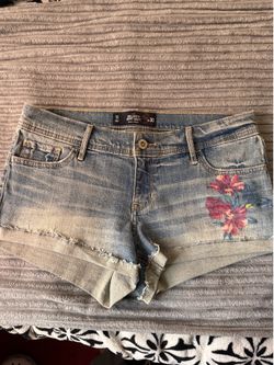 hollister short short low rise shorts