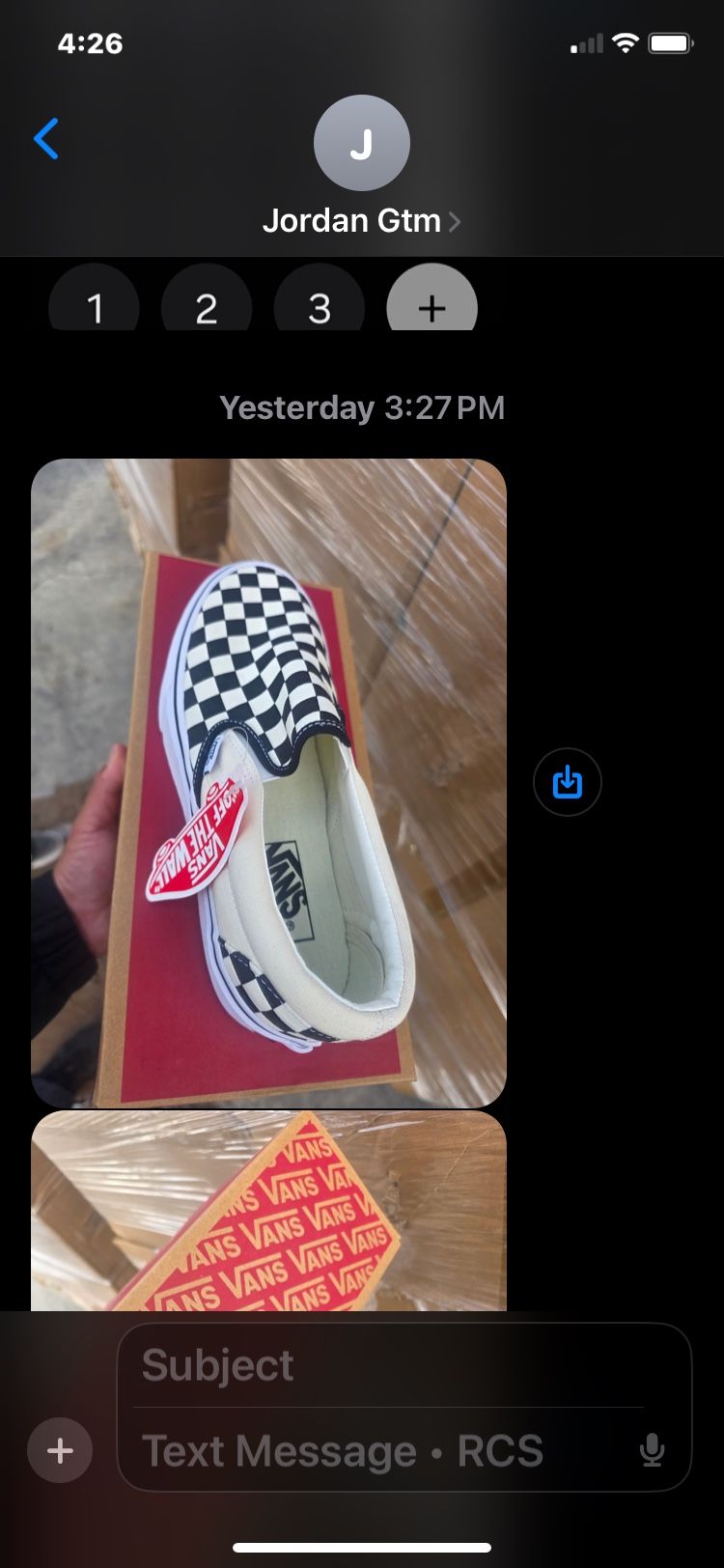 Vans Checkboard Slip-on Unisex Brand New