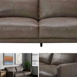 Genuine Leather Sofa NEW 78in NEW