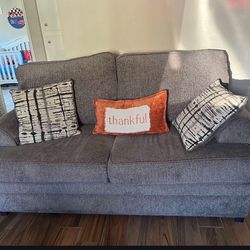 love seat sofa and three seater couch