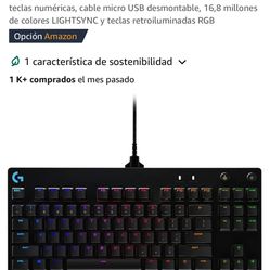 Keyboard for gamers, unused