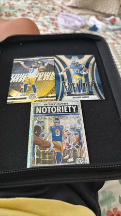cool football cards, all players from the Rams team