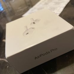 Apple Headsets Pro 2nd Right Left Pods with Wireless Charging Case