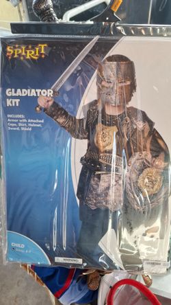 Toddler gladiator costume