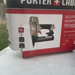 Porter Cable Pneumatic 18ga Narrow Crown Stapler 