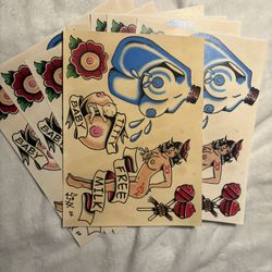 Tattoo Flash Prints And Original