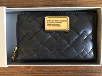 Marc Jacobs Black Leather Wallet