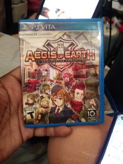 Aegis Or Earth 4 Ps Vita Complete