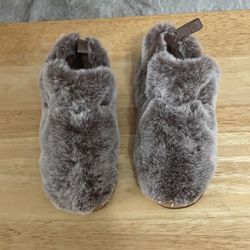 Faux Fur Kids Slippers