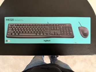 Logitech MK120 ((contact info removed)65) Wired Keyboard and Mouse Combo