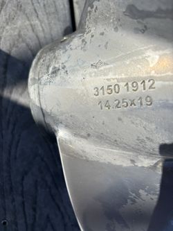 Stainless Steal Prop 14.25 X 19