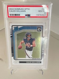 2024 Optic Caleb Williams PSA 10
