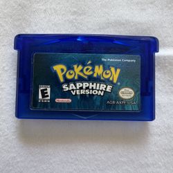 Pokemon Sapphire (authentic Working Battery)