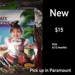 Pirate infant costume