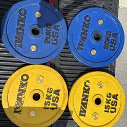 Ivanko Calibrated Bumper plates