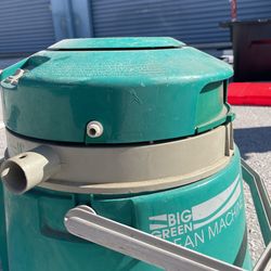 Vacuum Big Green Machine Motor And Tank no hoses