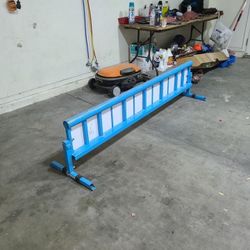 Light Blue Skate Rail