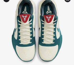 Nike Kobe V Protro 6.5M 'Caitlin Clark' IZ1852-100 Coconut Milk Bright Spruce