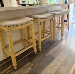 Set of 4 Counter Bar Stools