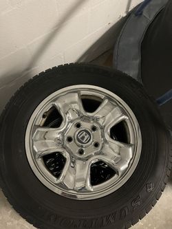 3 Original 2015 Crv Rims And Tires.