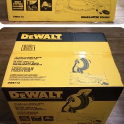 Dewalt DWS713 15 Amp 10 in. Electric Single-Bevel Compound Miter Saw