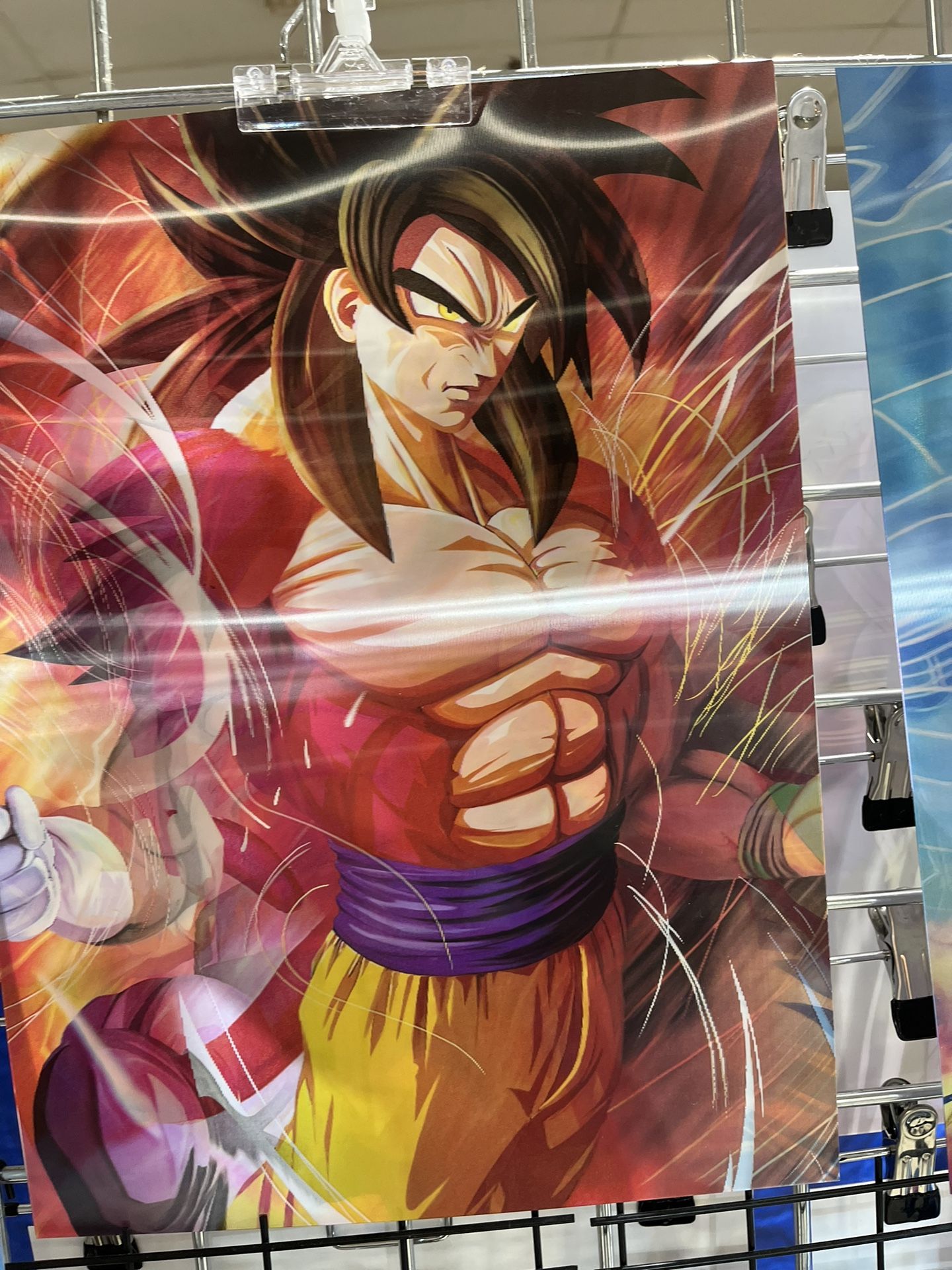 3D Anime Poster 11.6" x 15.5", Holographic Poster, dragon ball Z 3D poster With