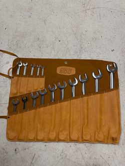 Vintage PROTO SAE wrench set roll